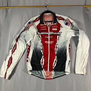 Voler Action Sports Men's Large Cycling Jacket USA‎ Made Full Zip